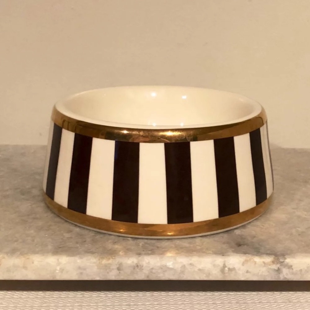 Henri Bendel Dog Bowl
